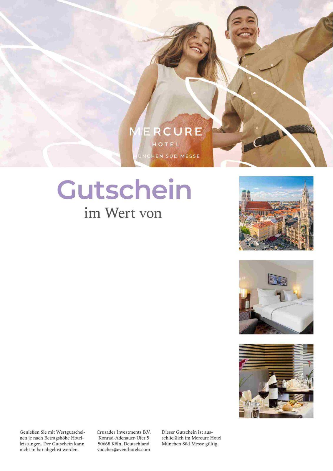 Gutschein Hotel in München